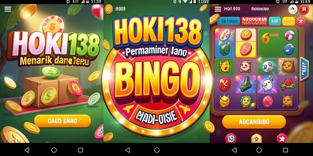 Tampilan gameplay HOKI138 dengan variasi Bingo yang menarik.