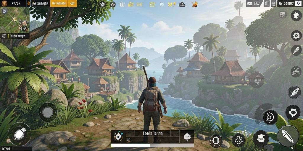 Gameplay PT707 dengan petualangan terbuka yang menakjubkan.