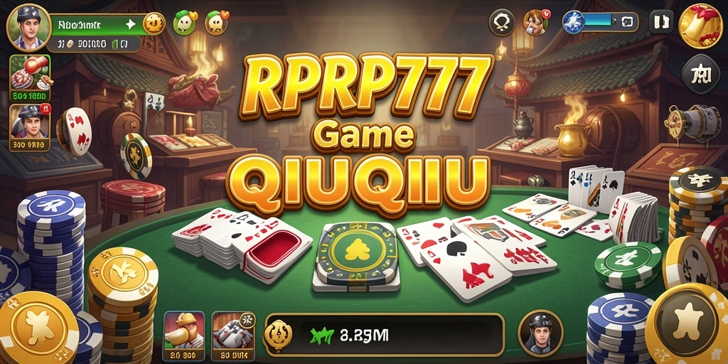 Tampilan gameplay QiuQiu yang seru di RPRP777.