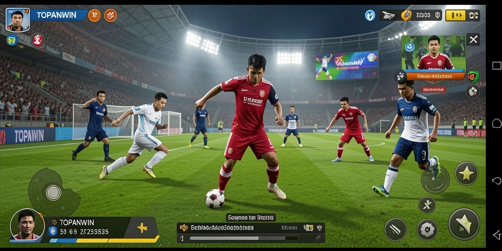 Tampilan gameplay TOPANWIN yang memukau dengan grafik berkualitas tinggi.